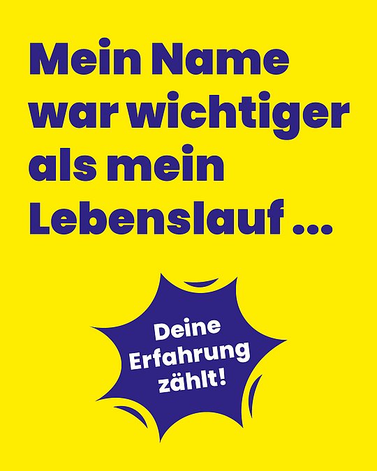 ..., als mein Lebenslauf