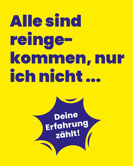 Alle sind reingekommen, ...