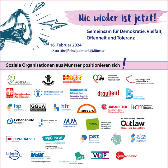 Nie wieder ist jetzt!